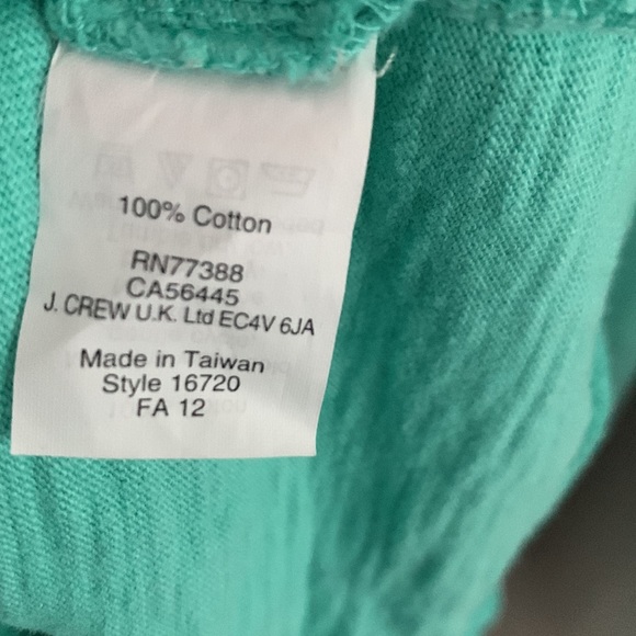 J.Crew tortoise shell button shoulder top - Picture 9 of 9